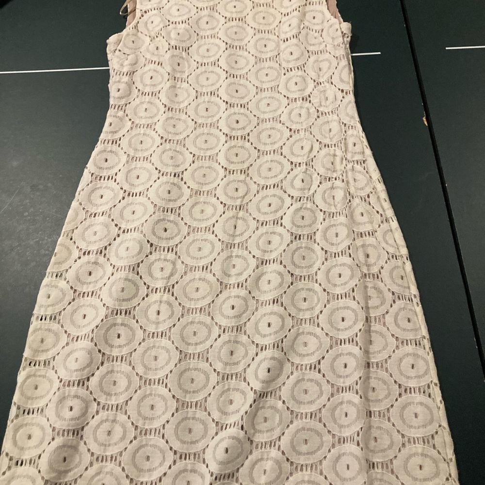 Jessica Howard Cream Sheath Mini Dress